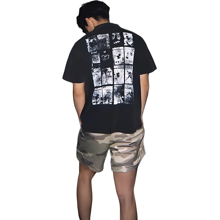 CORNILOT Casual Shorts Unisex Premium Camouflage-1