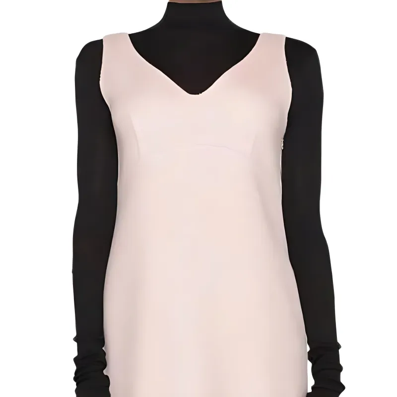 PAROSH Sleeveless Dress Women's Light Pink-3