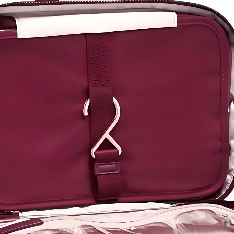 TUMI Voyageur Nylon Makeup Bag Women's Berry-5