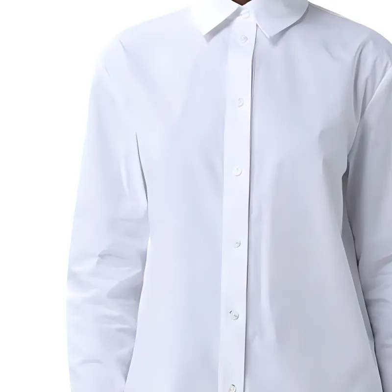 MaxMara Antille Button Up Stretch Shirt-3