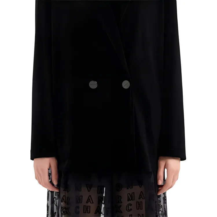 ARMANI EXCHANGEAE Business Suits Coats Women's Black-4