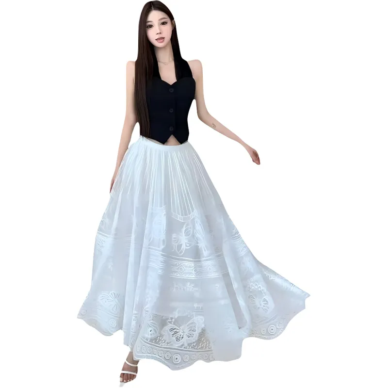 Mu Xiao Xin Skirt Set Women's 2 Piece Set-2