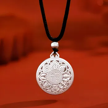 Bear Silversmith 999 Fine Silver Sterling Silver Necklace Unisex