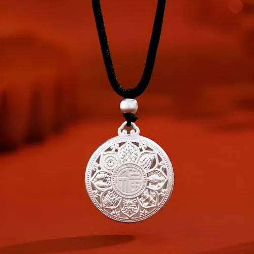 Bear Silversmith 999 Fine Silver Sterling Silver Necklace Unisex