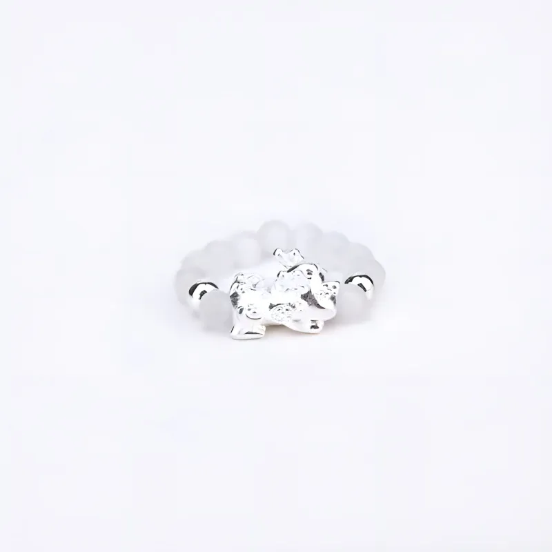 KING TAI SANG Agate Rings Unisex-4