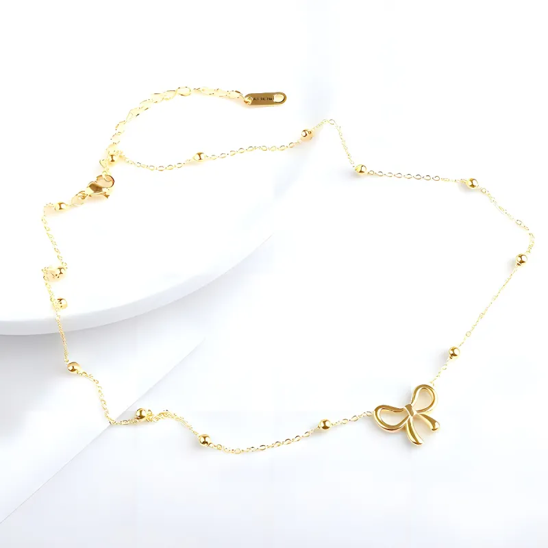 ALI THE FOX Titanium Steel Necklaces Women's-1