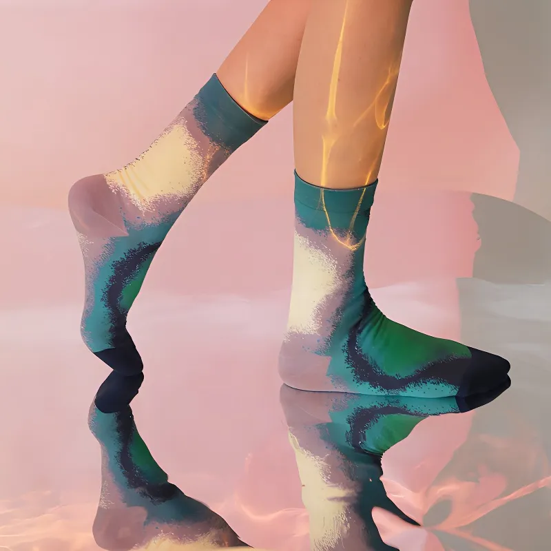 Gentle Welcome Mid Calf Socks Women's-1