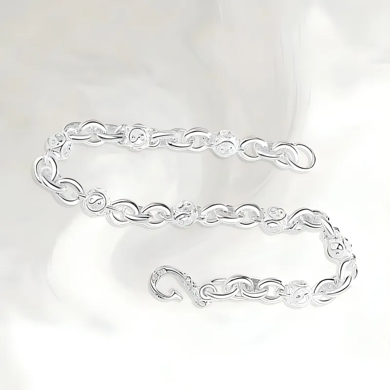 RURA S999 Fine Silver Bracelets Unisex Silver-1
