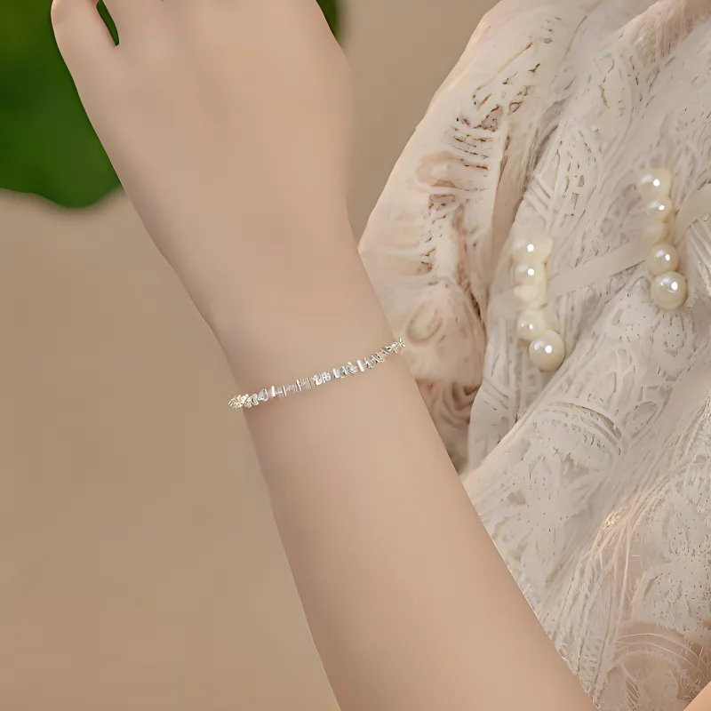 Bifeiman 999 Fine Silver Bracelets Women's-3