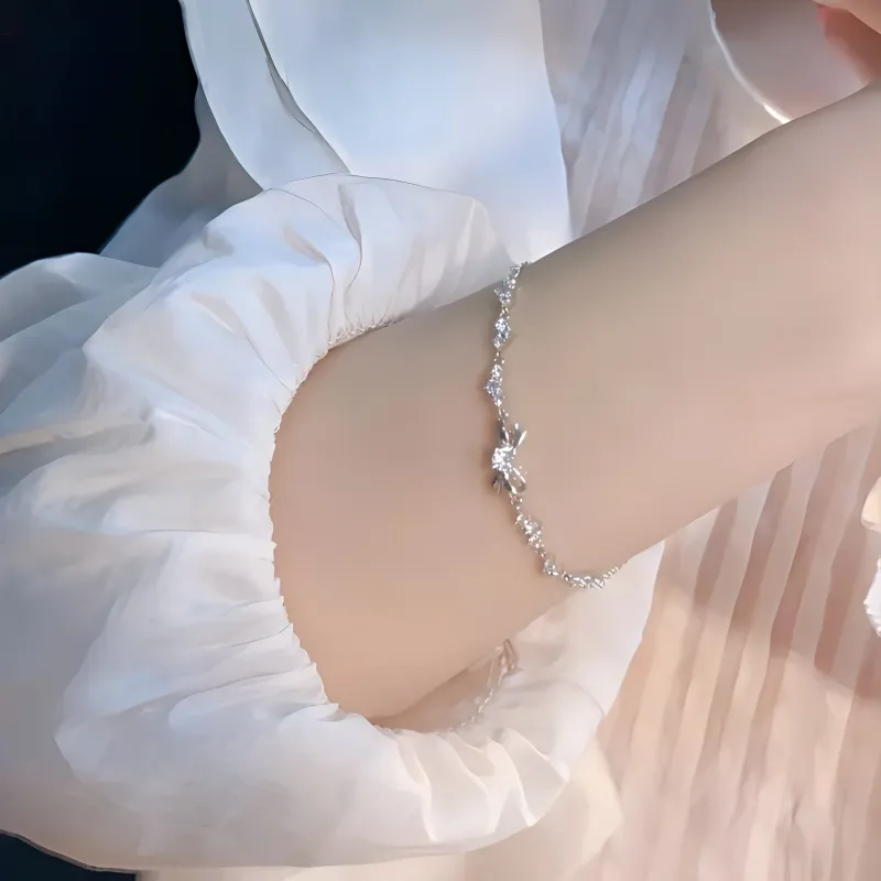 ITALINA 925 Sterling Silver Bracelets Women's-3