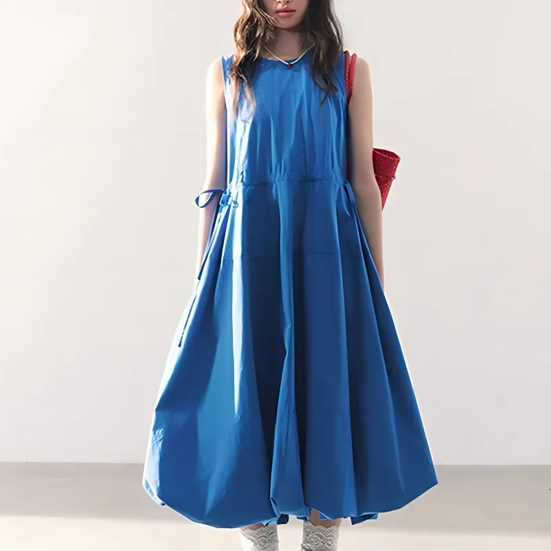 TUSHIFEI Sleeveless Dress Women's-12