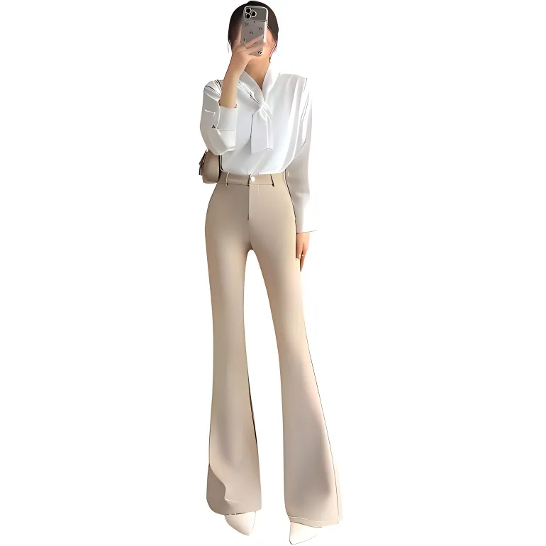 XIANSINIAO Casual Pants Women's-5