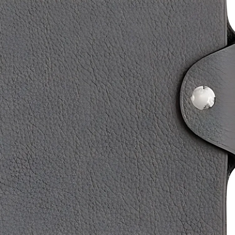 HERMES Ulysse Calfskin Storage Bag Men's Meyer Gray-2