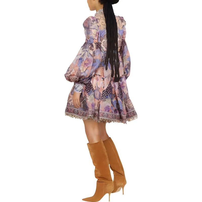 Zimmermann Long Sleeved Dresses Women's Multicolor-3
