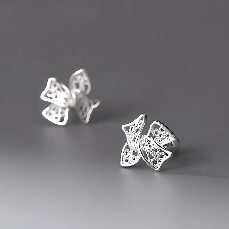 VASO S999 Fine Silver Stud Earrings Women's-5