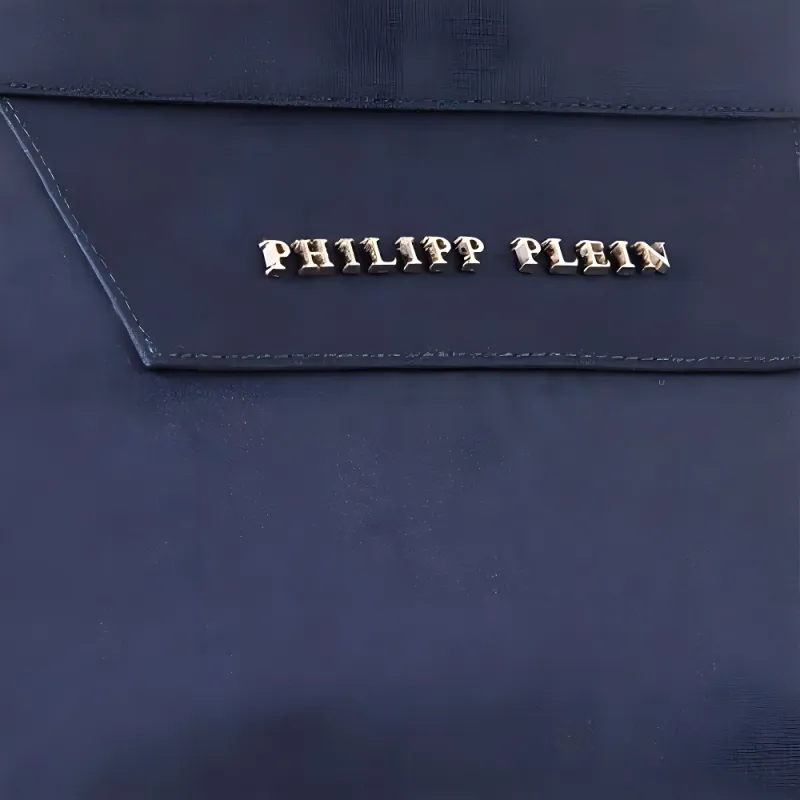 PHILIPP PLEIN Shirt Men's Navy Blue-3