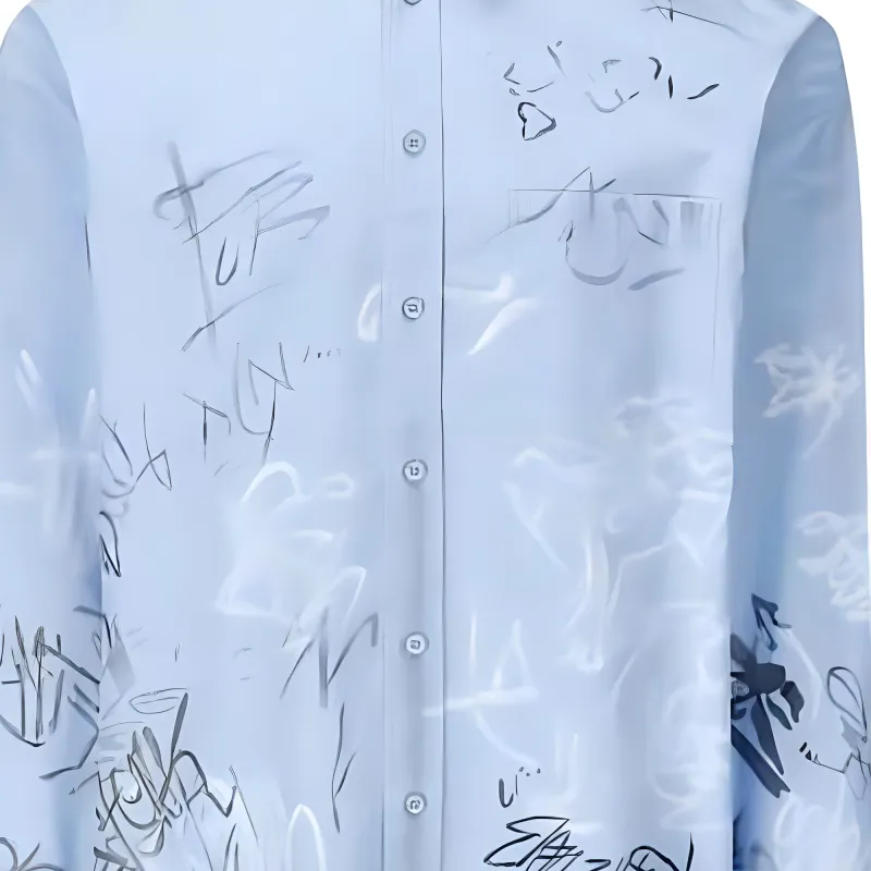 Balenciaga Graffiti Shirt-6