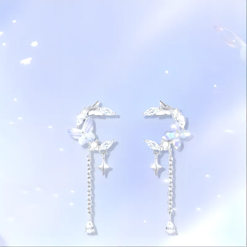 OGDAID S925 Silver Earrings Women's-1