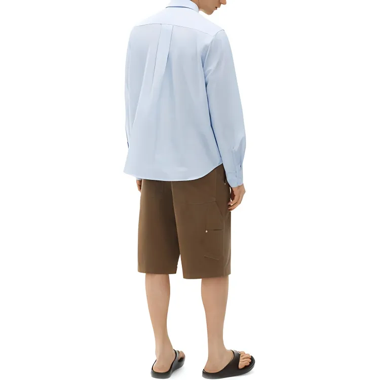 KENZO Shirts Men Light Blue-2