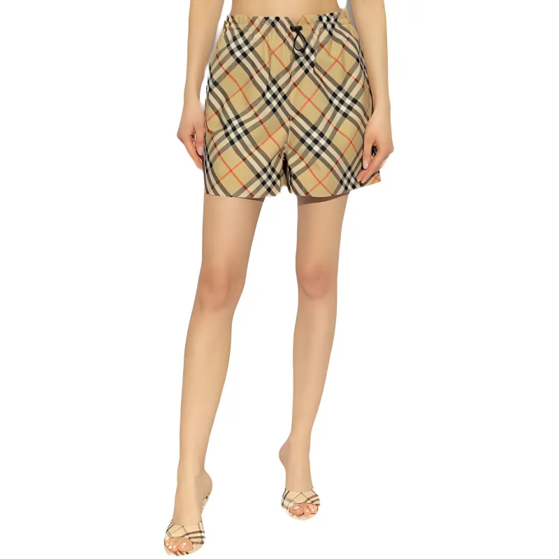 Burberry Ekd Vintage Check Printed Bermuda Shorts-2