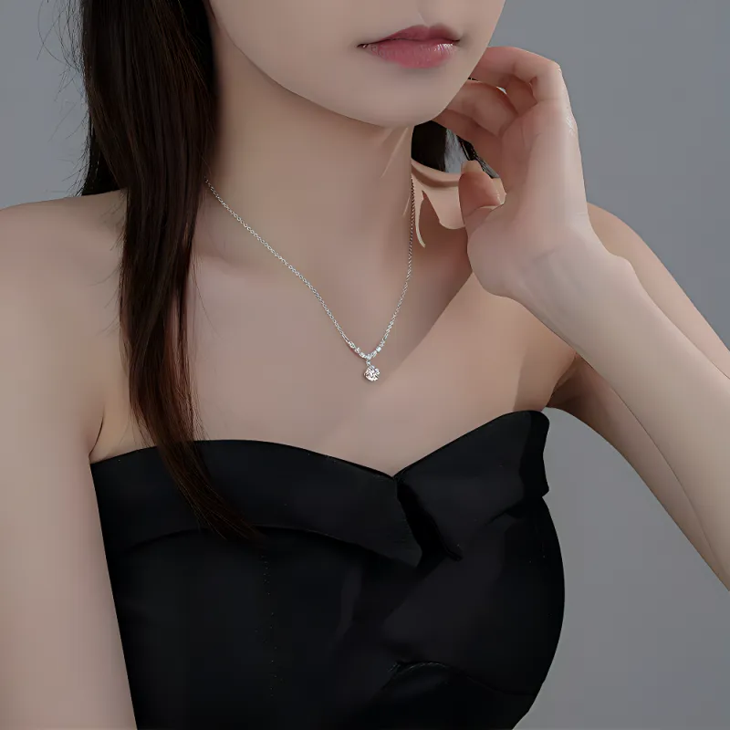 7℃ 999 Fine Silver Necklaces Unisex-1