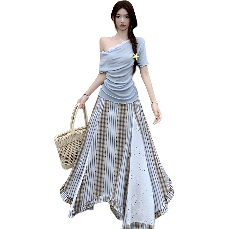 INCO VIBE Two Piece Skirt Sets Women's-0