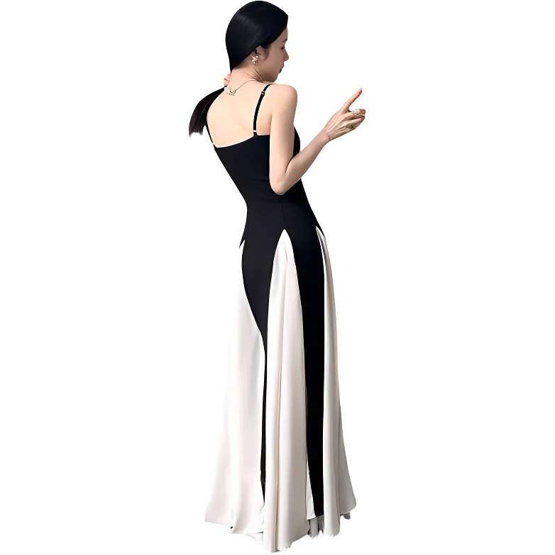 KAISER Slip Dresses Women's Black-3