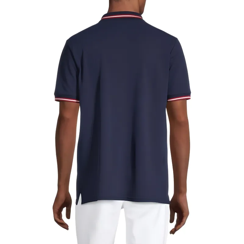 BALLY Polo Shirt Men's Dark Blue-2