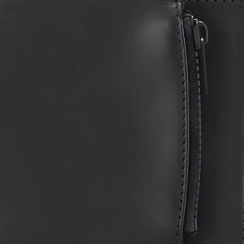 Maison Margiela Cow Leather Wallet Men's Black-4
