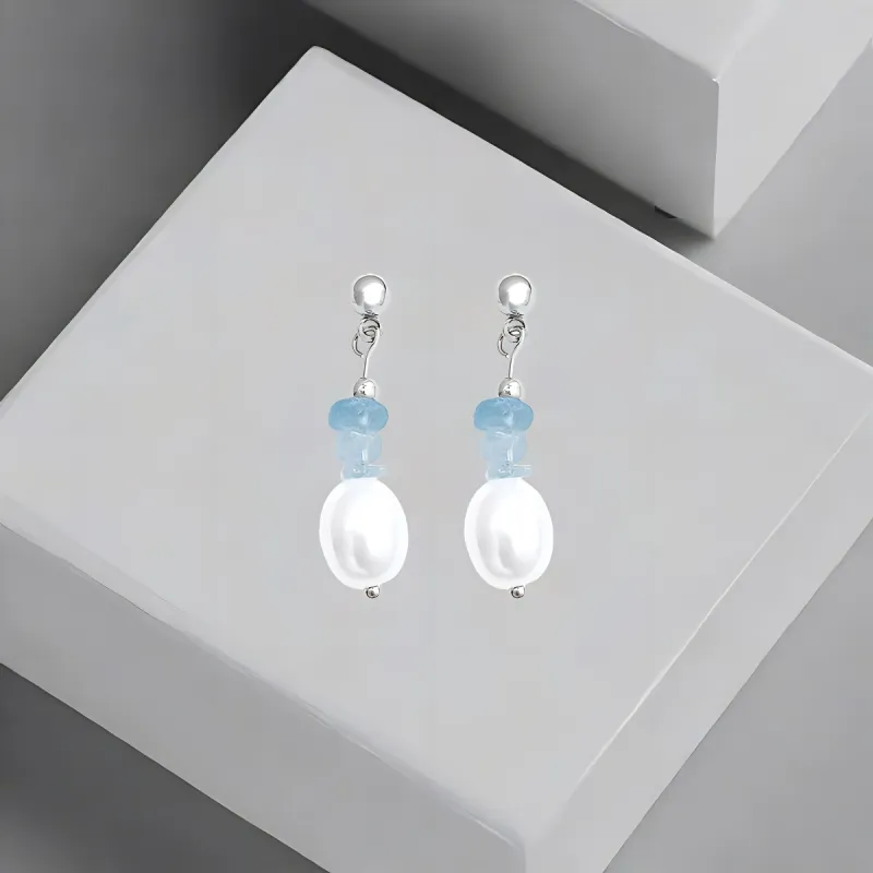 QIANFANGDAHUANGYE Alloy Earrings Women's-3
