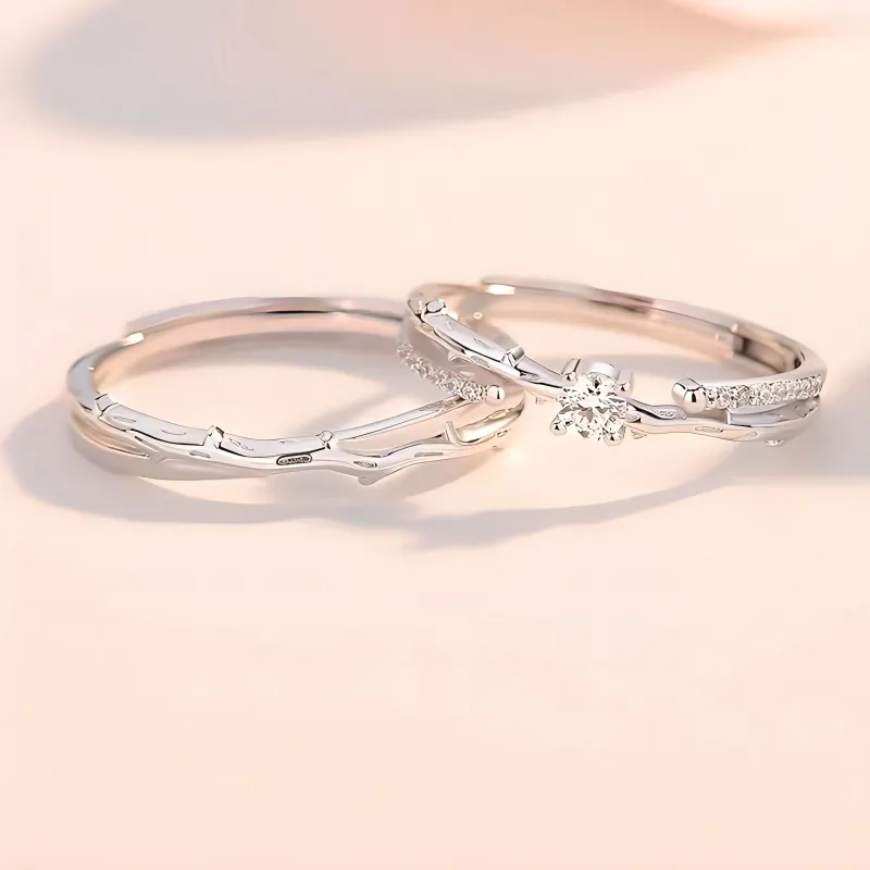 Fan Xing As Season S925 Silver Rings Unisex-4