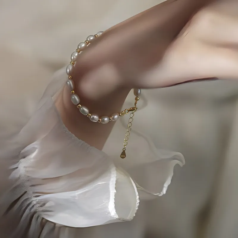 Andaozi Pearl Bracelets Women's-1