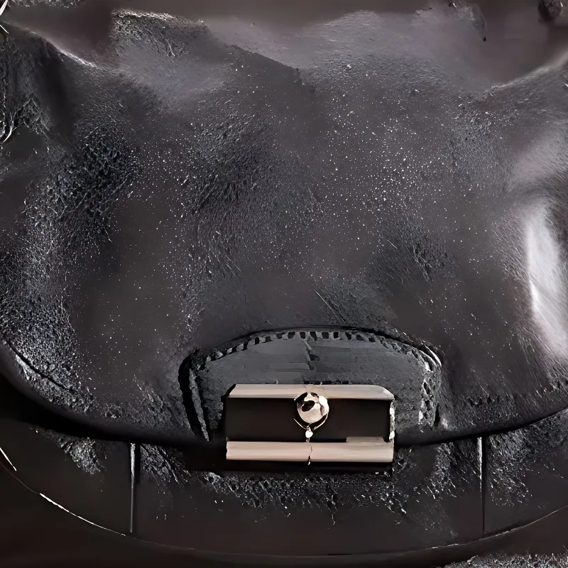 COACH Kristin Leather Tote Bag, Shopping Bag, Shoulder Bag, Handbag Tubas Women's Black-1