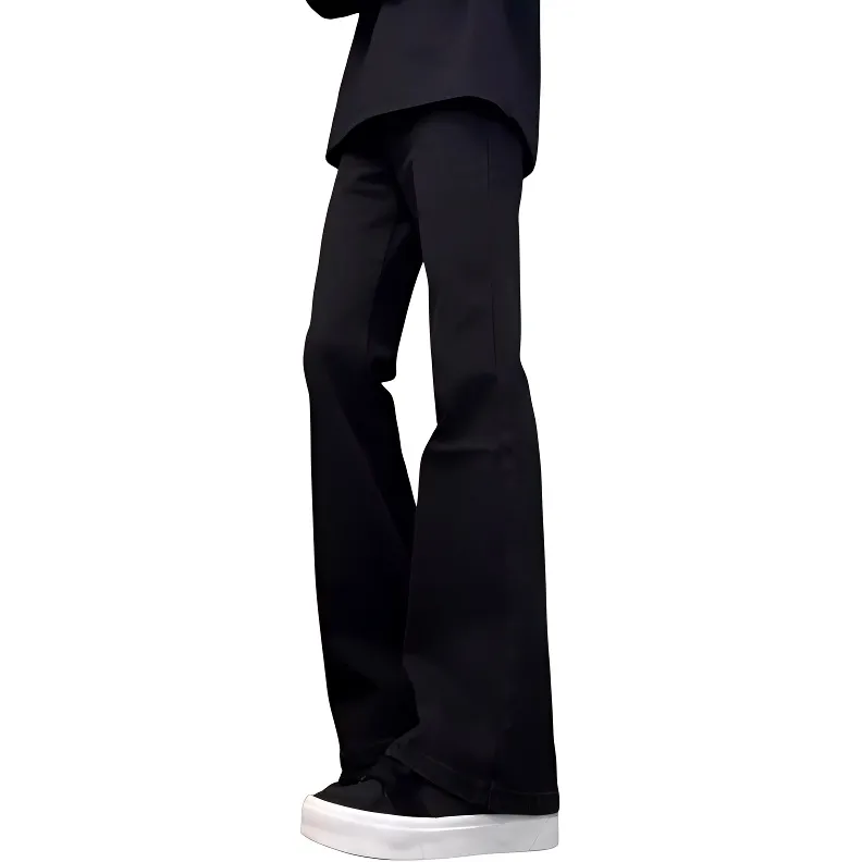 VIPGOOSE Jeans Unisex Black-1