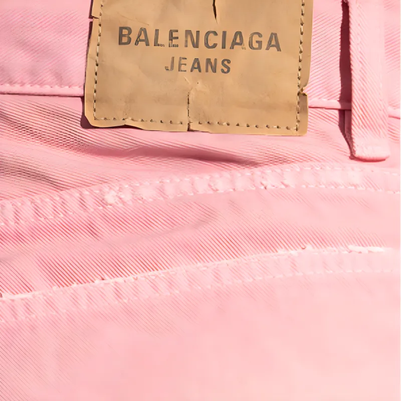 Balenciaga Logo Patch Jeans-5