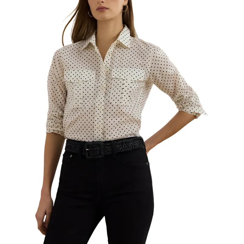 Ralph Lauren Shirt Women's Cream-1