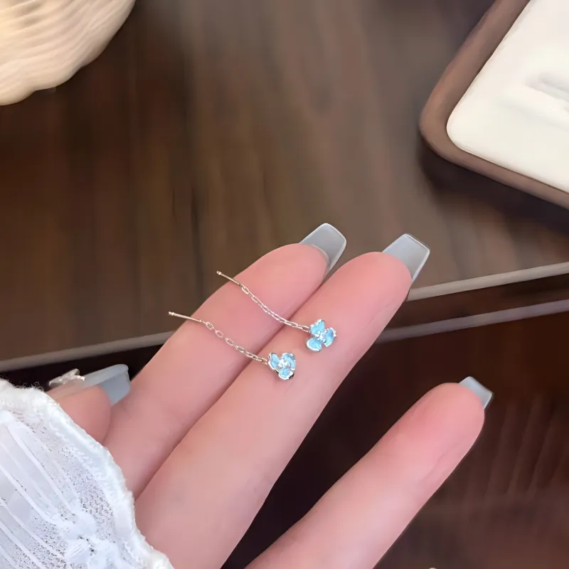 QIANFANGDAHUANGYE Titanium Steel Drop Earrings Women's-2