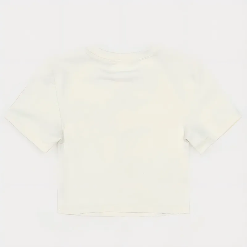 SMFK T Shirt Women's Snow Mountain White-1