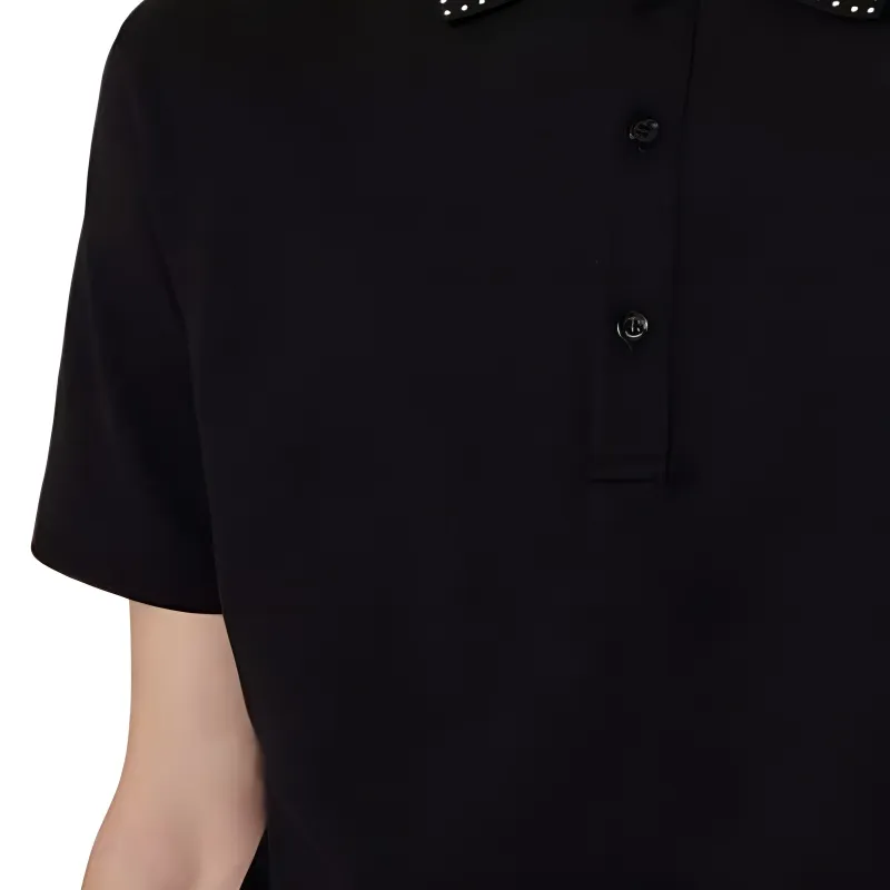 Valentino SS24 Polo Shirt Men's Black-6