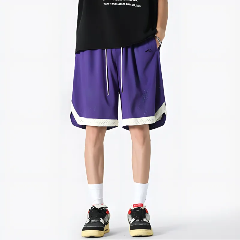 SAIQI Basketball Shorts Unisex-14