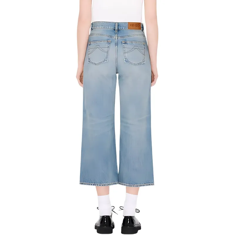 KENZO Jeans Women's Blue-4