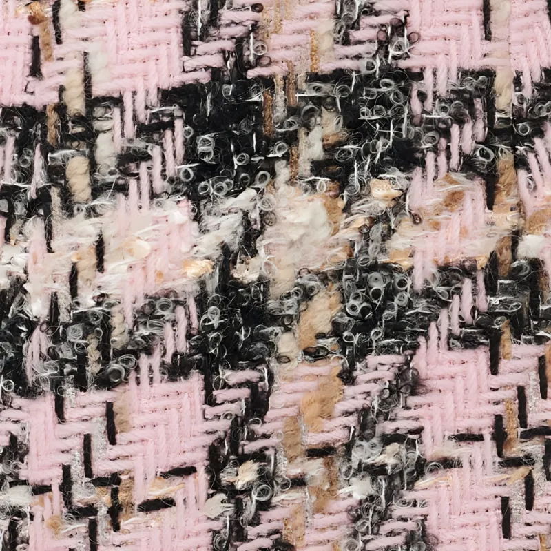 CHANEL Casual Long Skirts Women's Light Pink-4