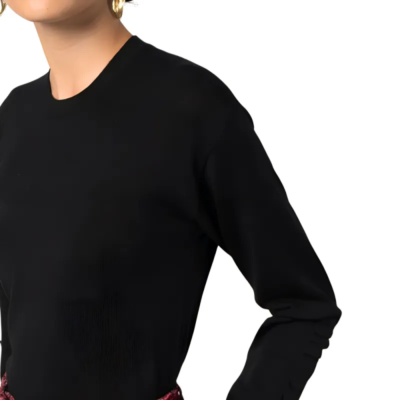 PINKO Ruched Pullover-4