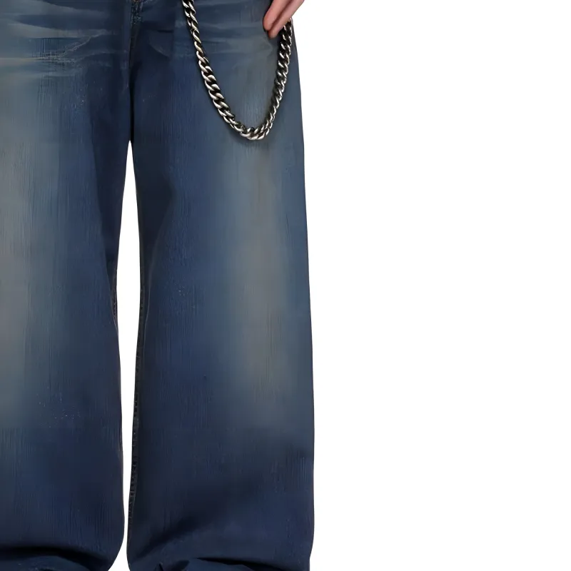 Balenciaga Jeans Men Blue-1