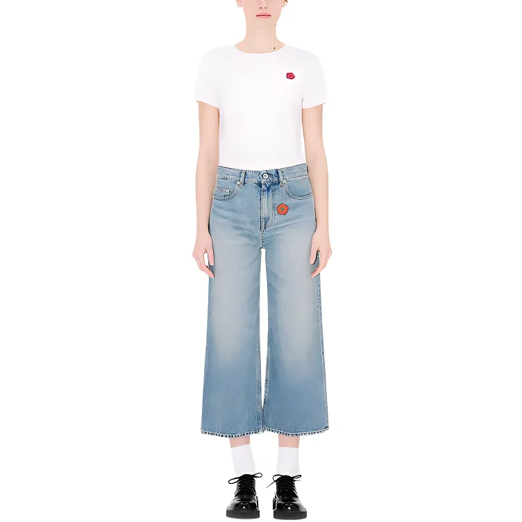 KENZO Jeans Women's Blue-3