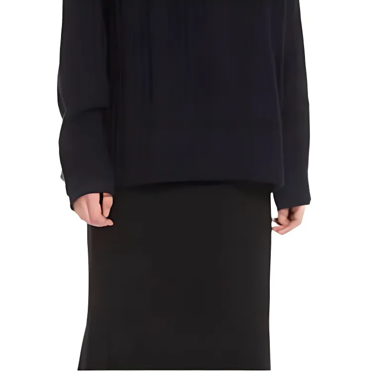MaxMara Casual Long Skirt Women's Black-4