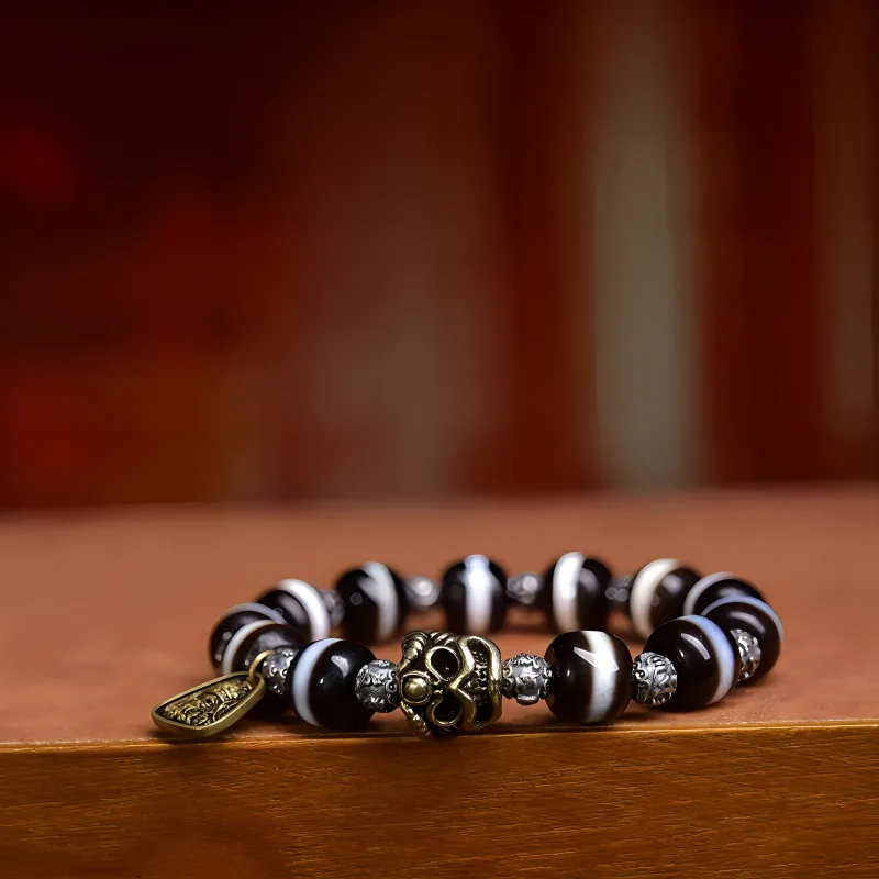 Xifeng Building Agate Bracelets Unisex-3