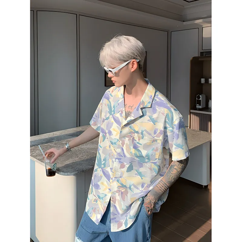 VIPGOOSE Shirts Unisex Purple-4