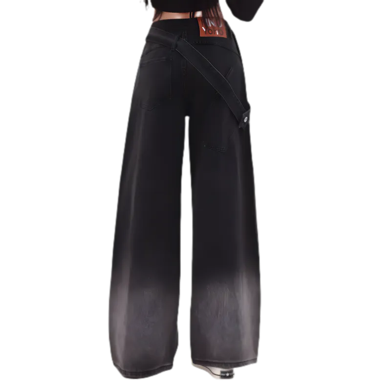 Bejirog Jeans Women's Black-1