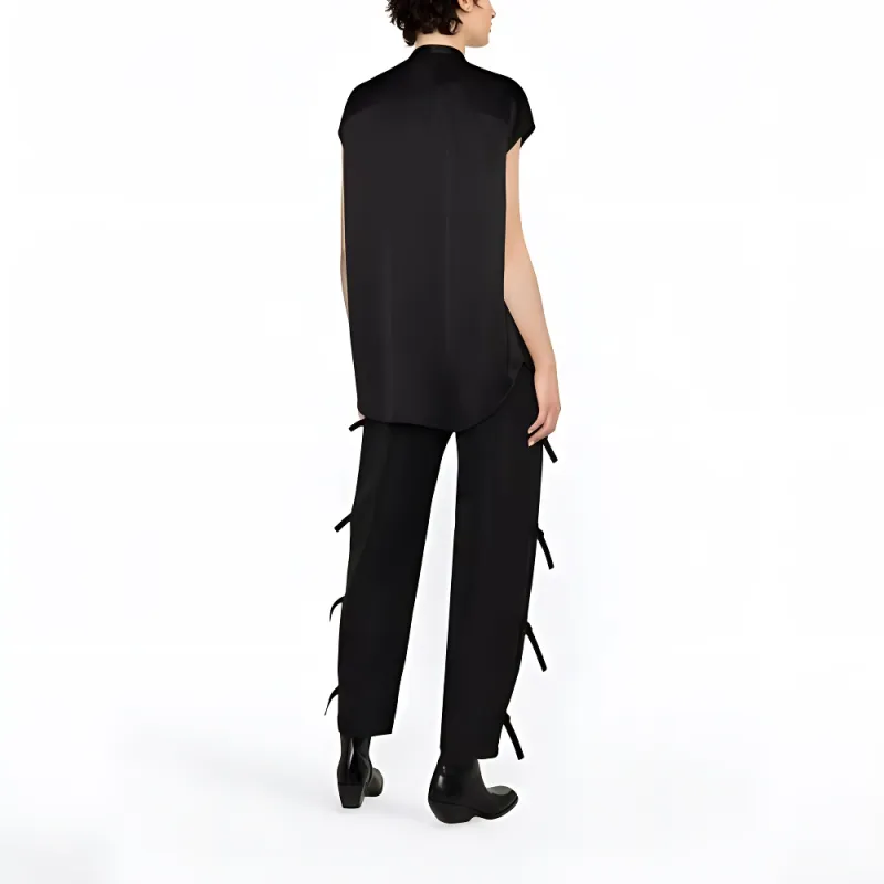 Alexander McQueen Button-Up Sleeveless Shirt-2